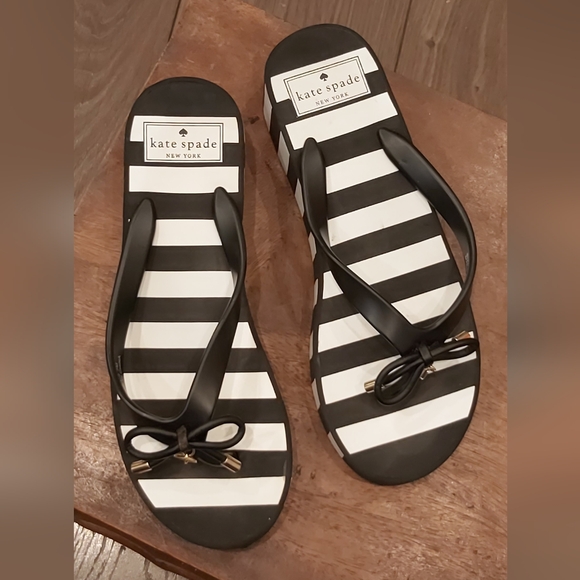 Kate Spade Rhett striped flip-flop - Picture 5 of 10